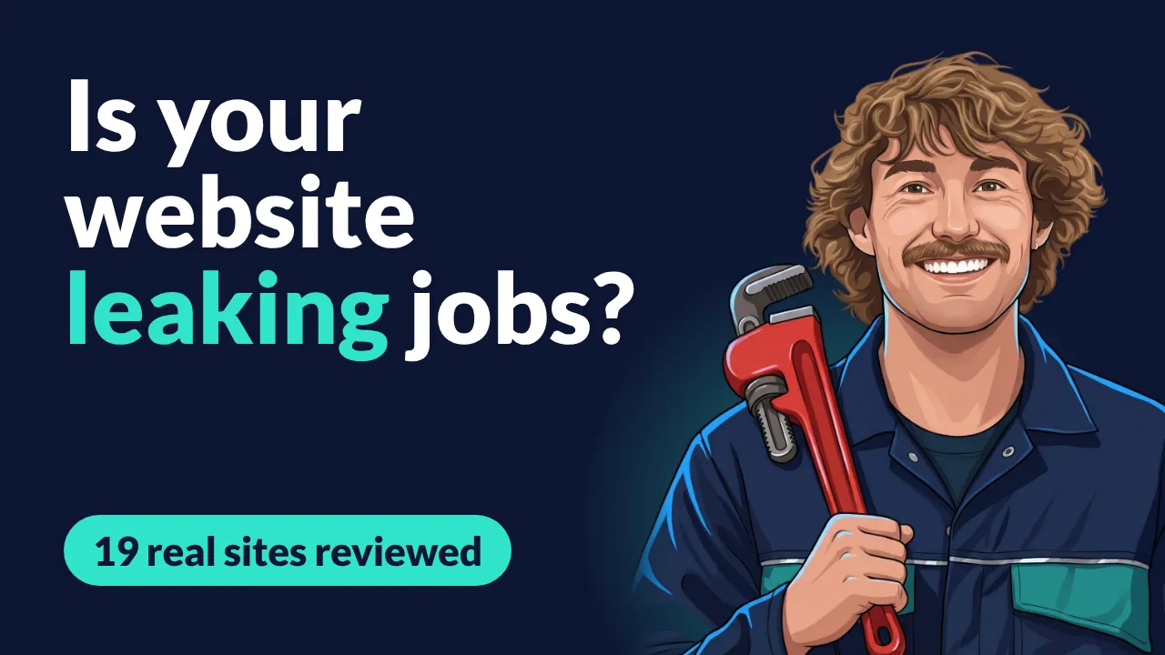 Plumber website examples: 19 real websites reviewed